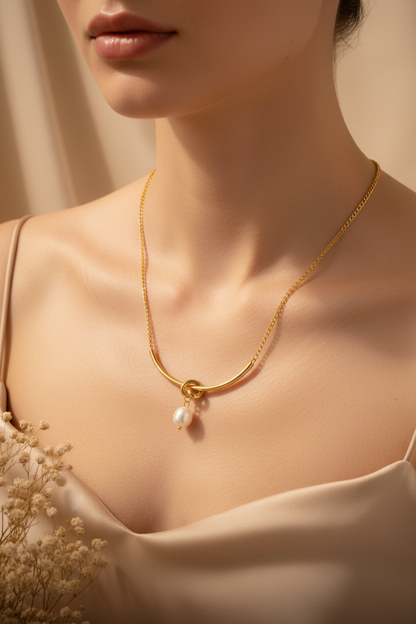 Collar Perla Noir