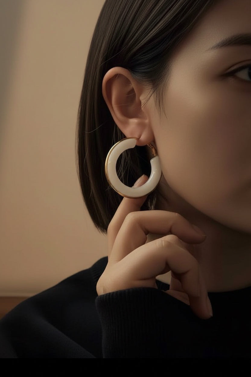Pendientes Nácar