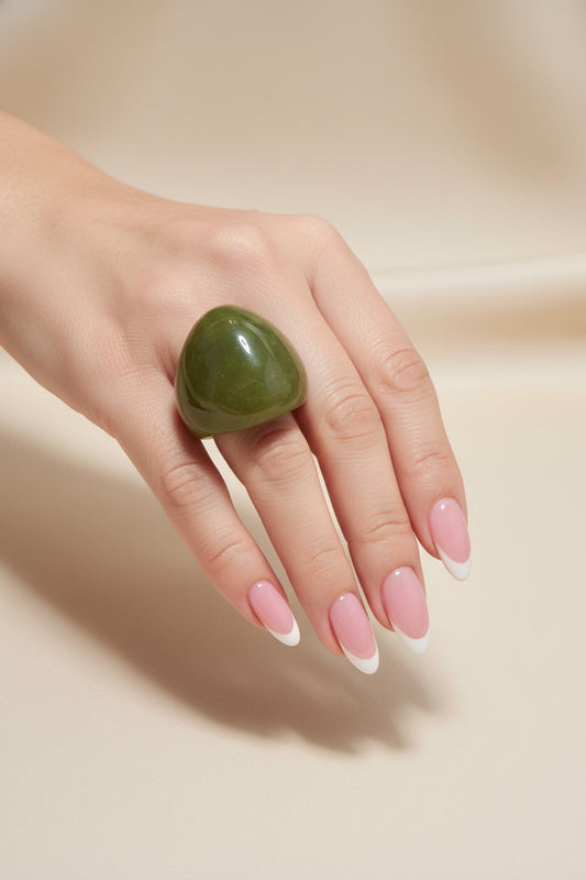 Anillo Áurea oliva