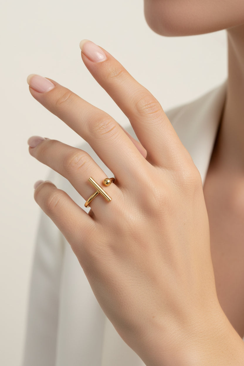 Anillo Arista Brillante