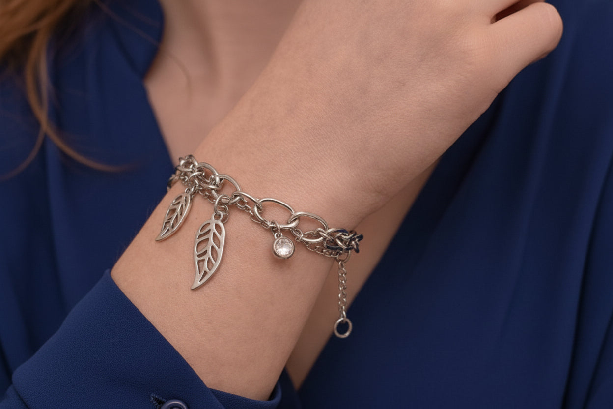 Brazalete hoja de Luz