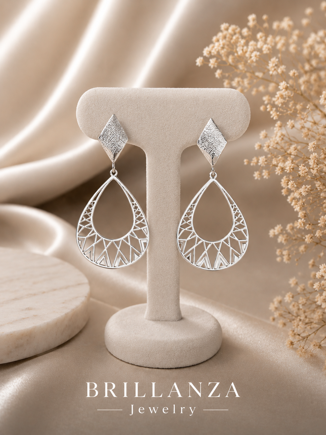 Pendientes Geomeria Radiante