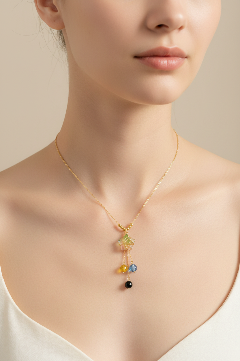 Collar Crystal Star