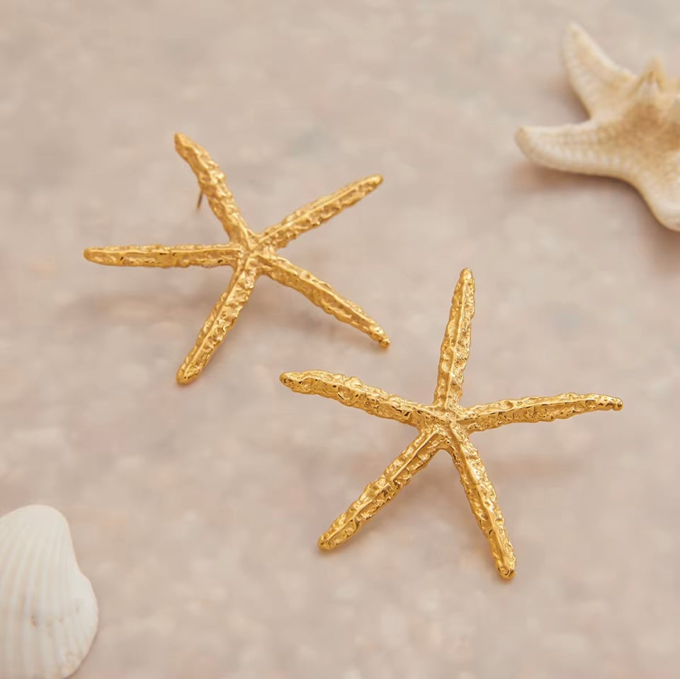 Pendientes Estrella Marina